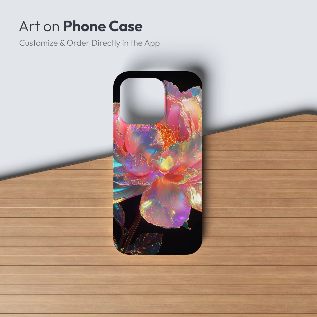 Iridescent Peony: A Prism of Petals - Image 3