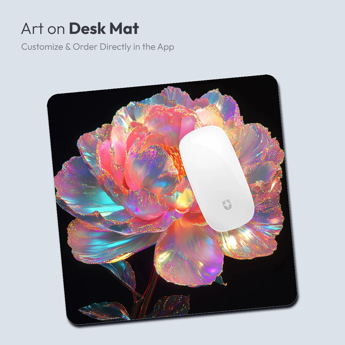 Iridescent Peony: A Prism of Petals - Image 4