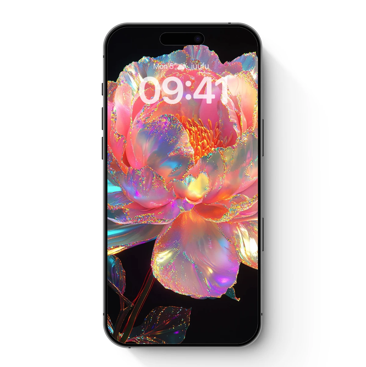 Iridescent Peony: A Prism of Petals