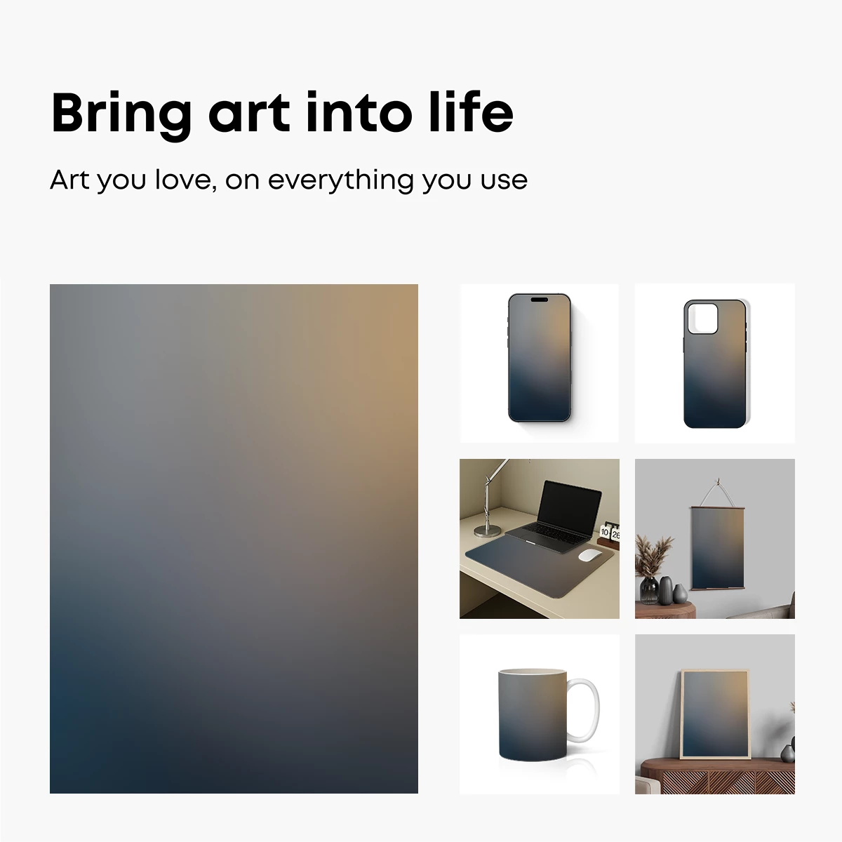 Gradient Serenity: A Symphony of Hues - Image 2