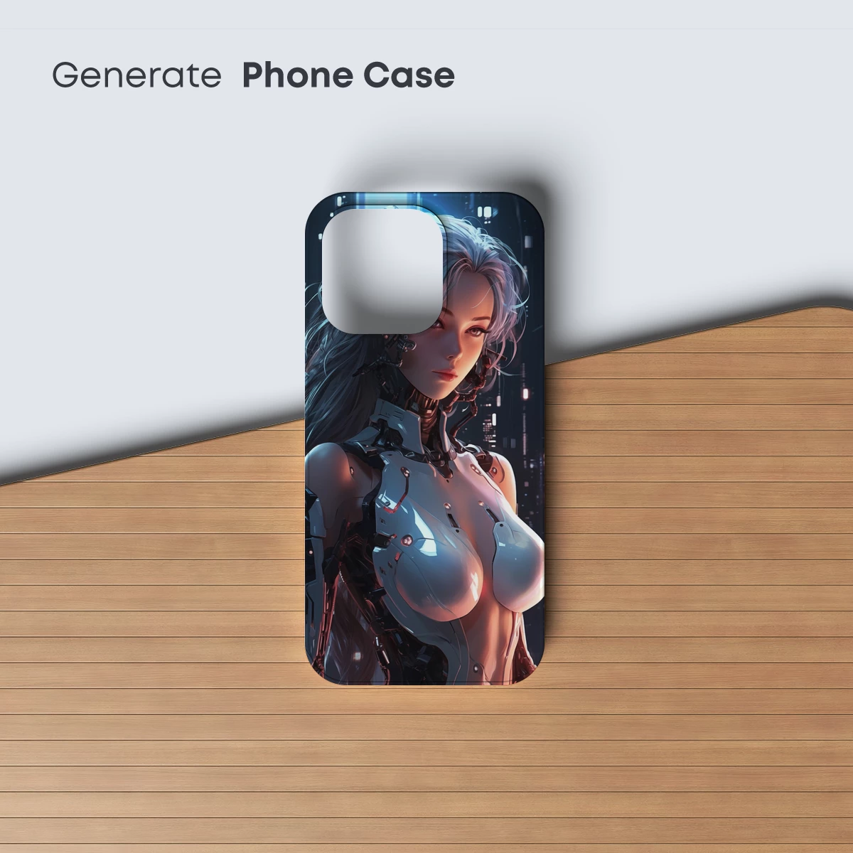 Cybernetic Muse: Futuristic Elegance in Steel and Silk - Image 3