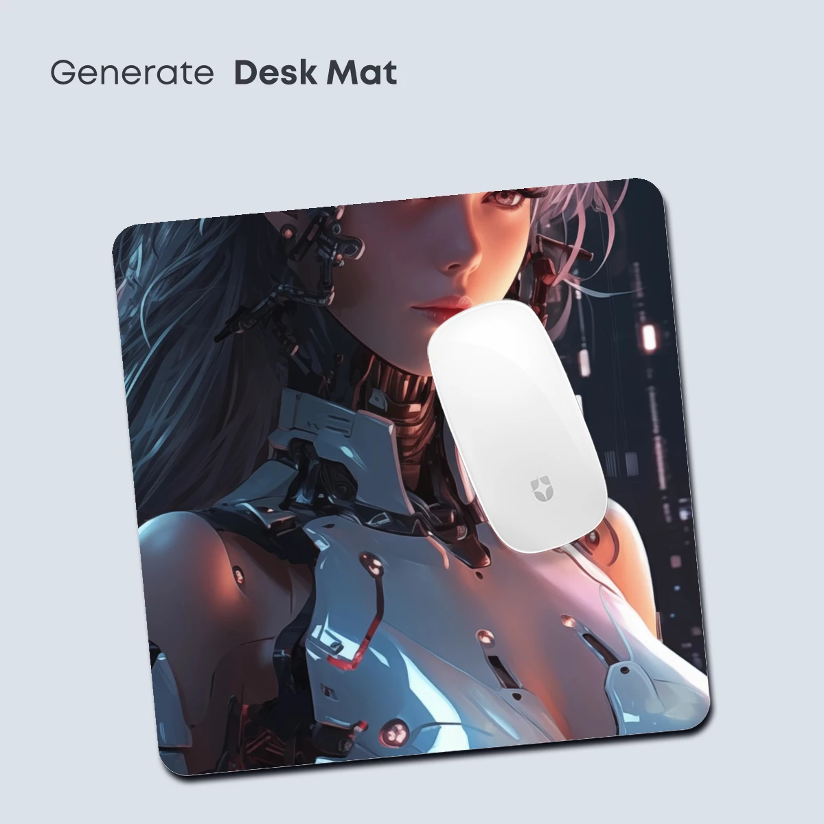 Cybernetic Muse: Futuristic Elegance in Steel and Silk - Image 4