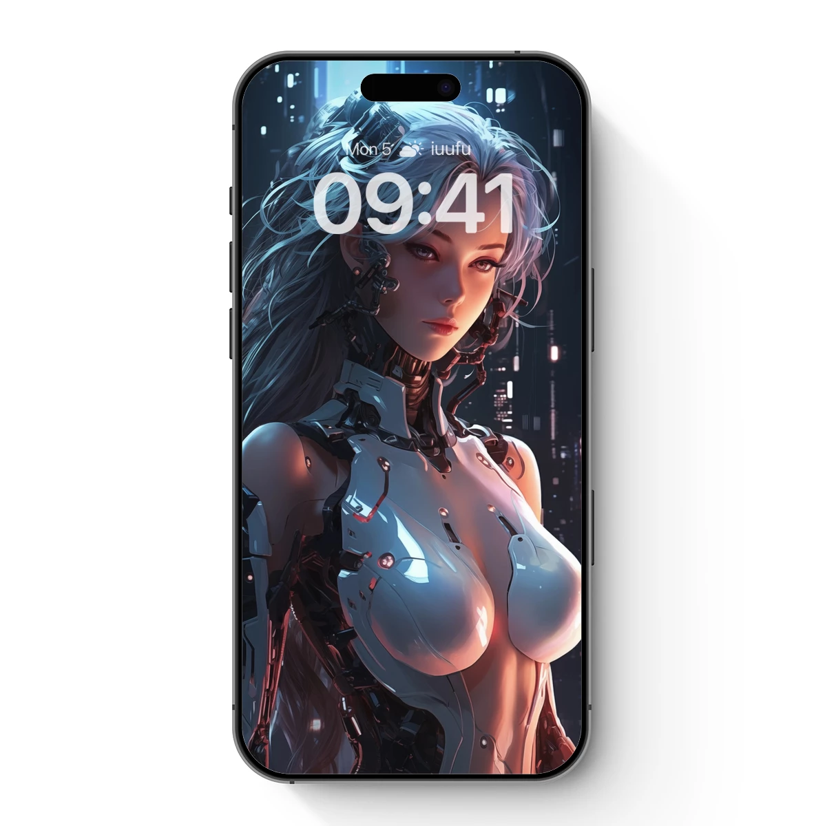 Cybernetic Muse: Futuristic Elegance in Steel and Silk