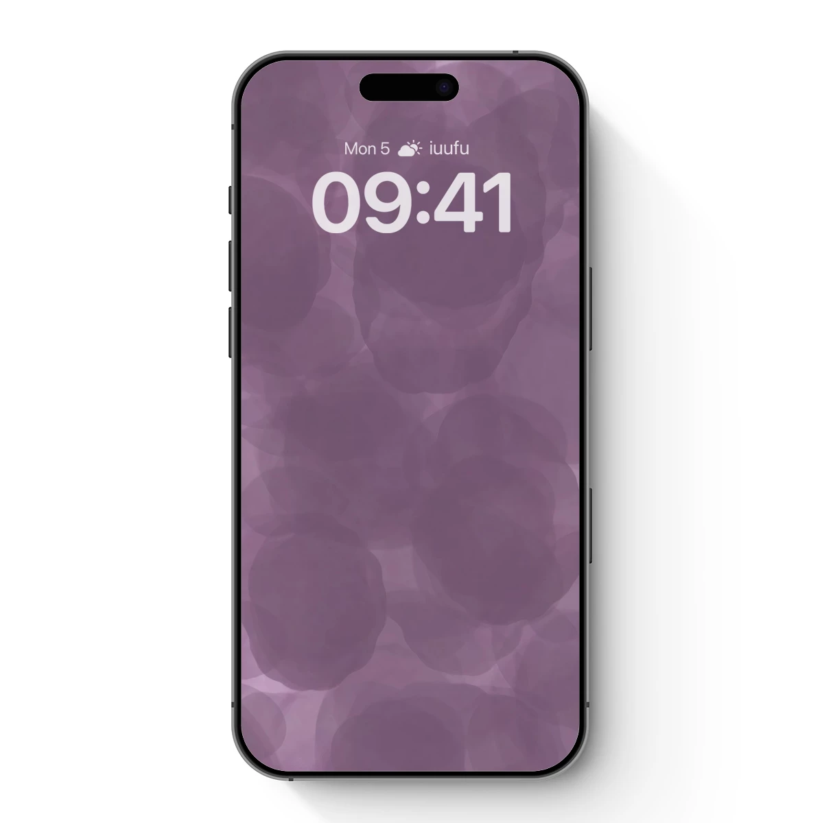 Ethereal Purple Circles: A Dreamy Abstract Symphony