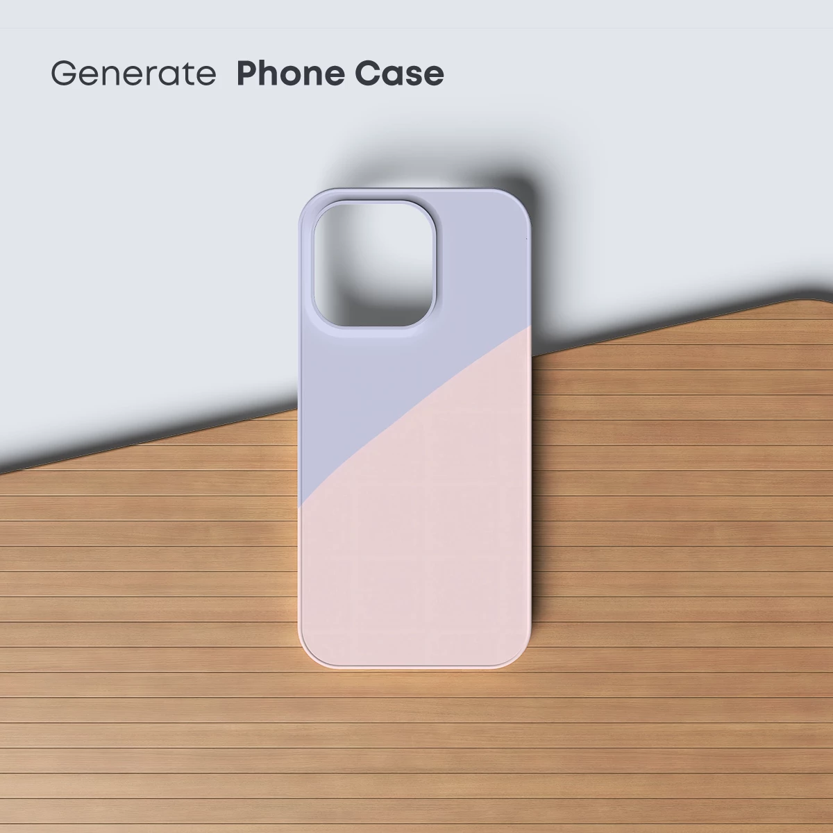 Diagonal Duo: Pastel Harmony in Geometric Simplicity - Image 3