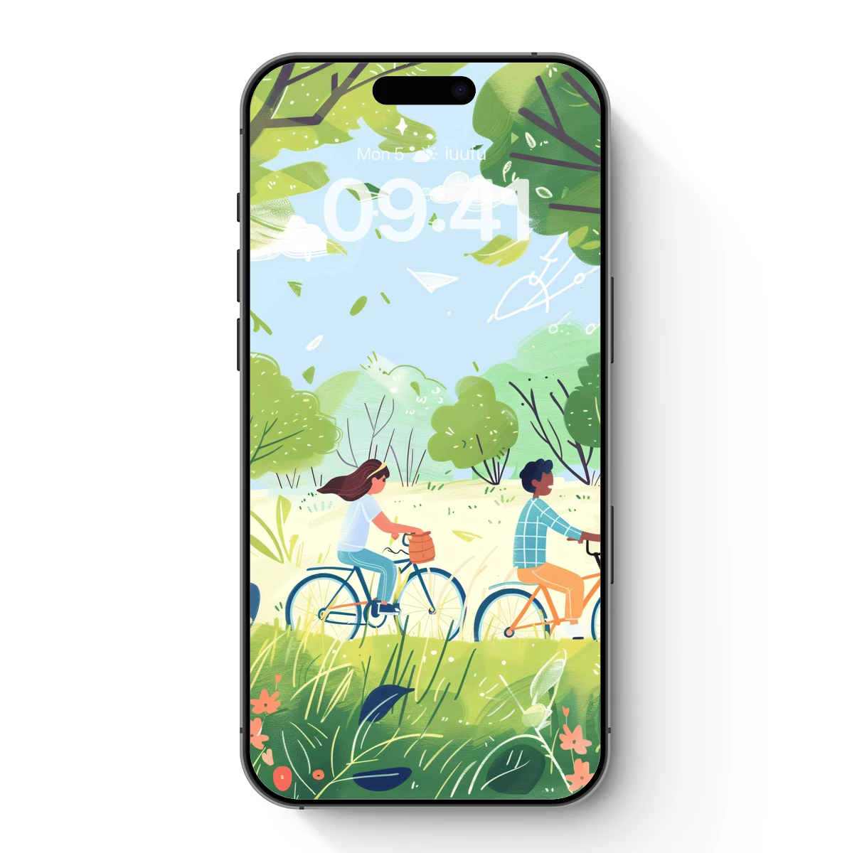 Bike Ride Bliss: Whimsical Spring Adventure