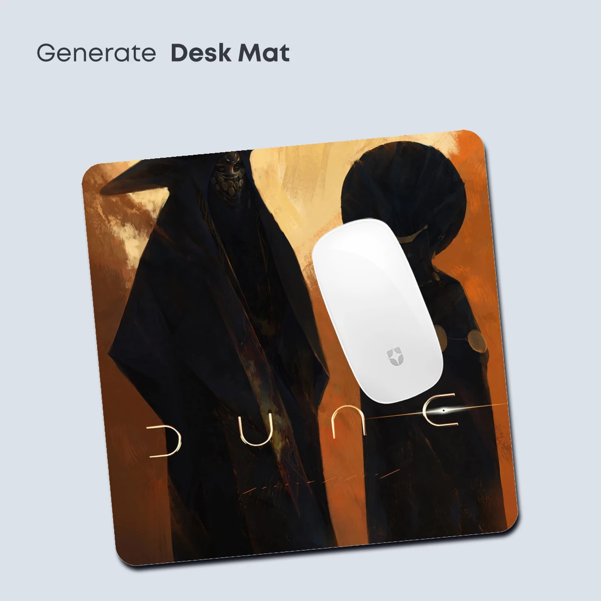 Dune Shadows: Enigmatic Figures in Desert Hues - Image 4