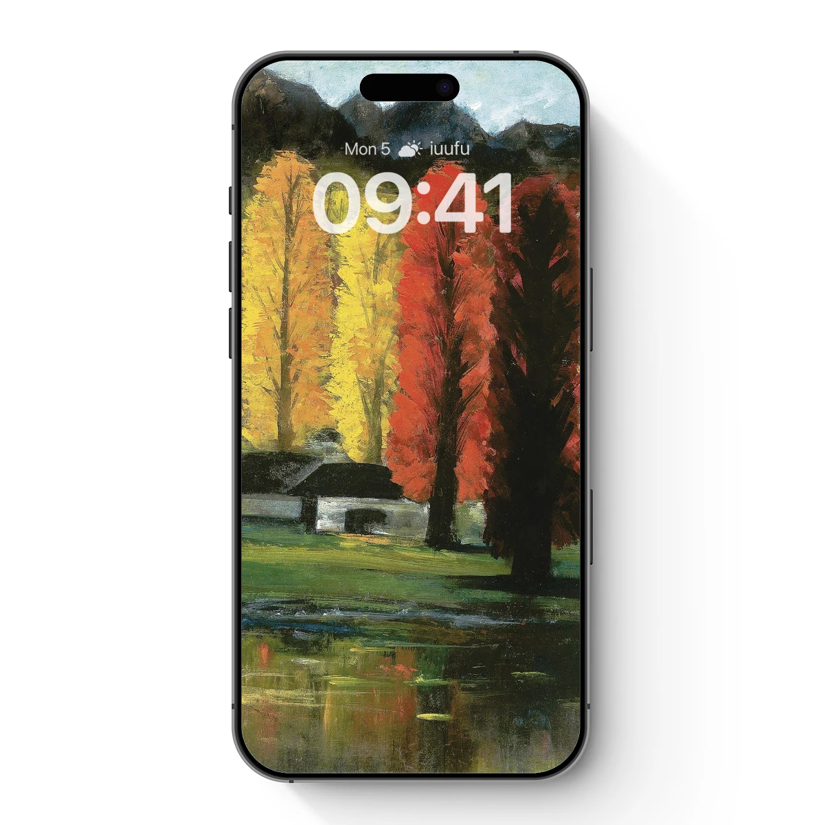 Autumn Reflections: A Painterly Symphony of Trees