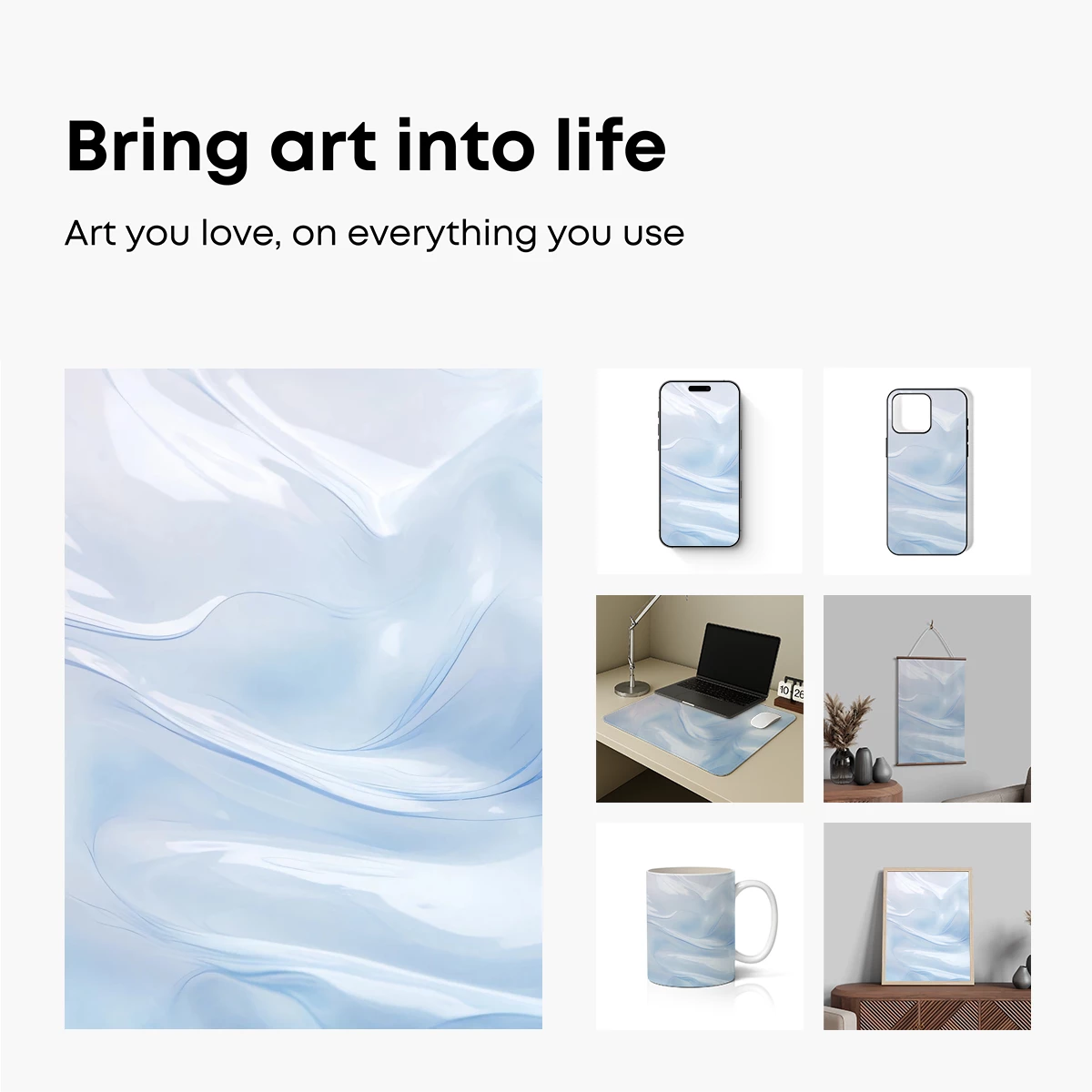 Ethereal Silk Waves: A Dance of Light and Form - Image 2