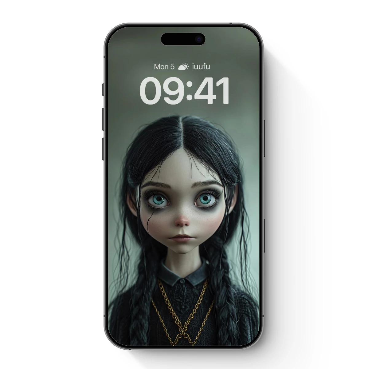 Ethereal Gothic Doll: Whimsical Darkness