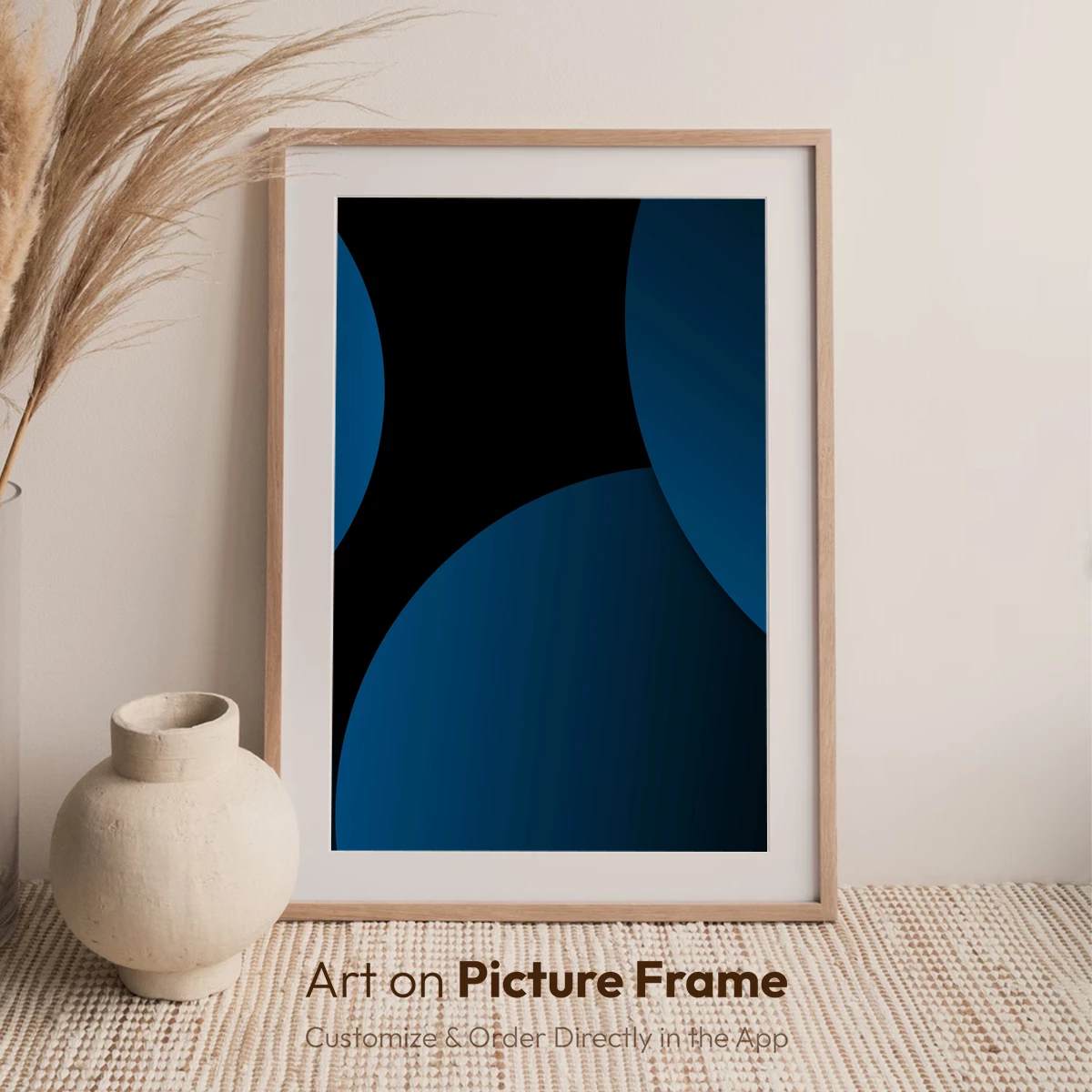 Eclipse of Blues: Abstract Spheres in Night - Image 7