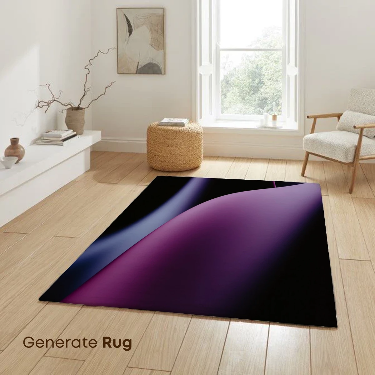 Ethereal Silk Waves: A Symphony in Purple Hues - Image 6