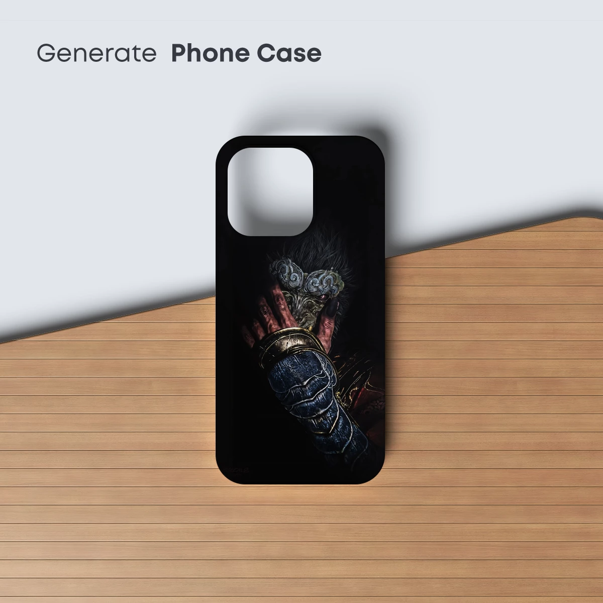 Eternal Warrior's Mask: Gothic Fantasy Artistry - Image 3