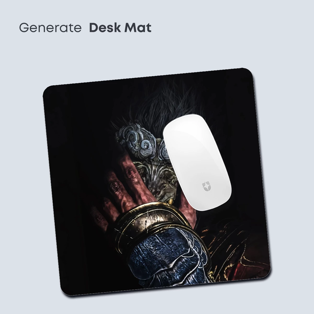 Eternal Warrior's Mask: Gothic Fantasy Artistry - Image 4