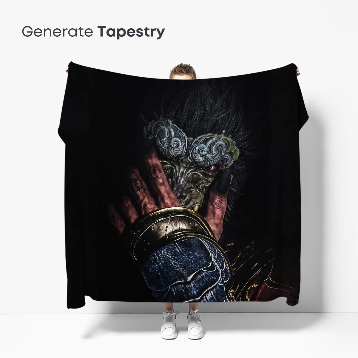 Eternal Warrior's Mask: Gothic Fantasy Artistry - Image 5