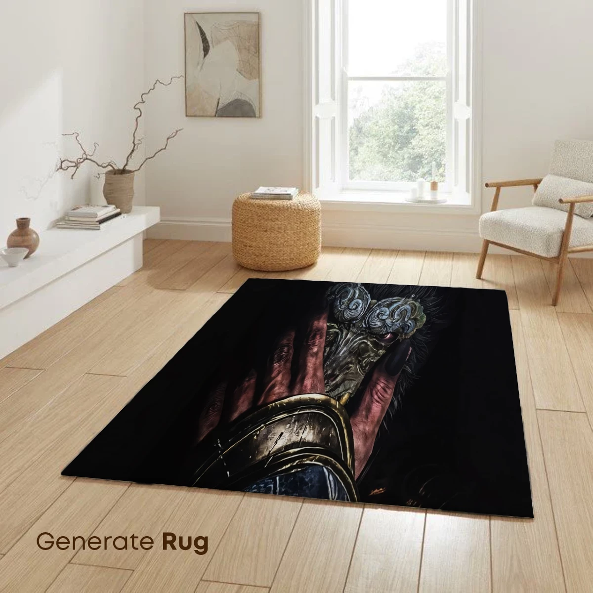 Eternal Warrior's Mask: Gothic Fantasy Artistry - Image 6