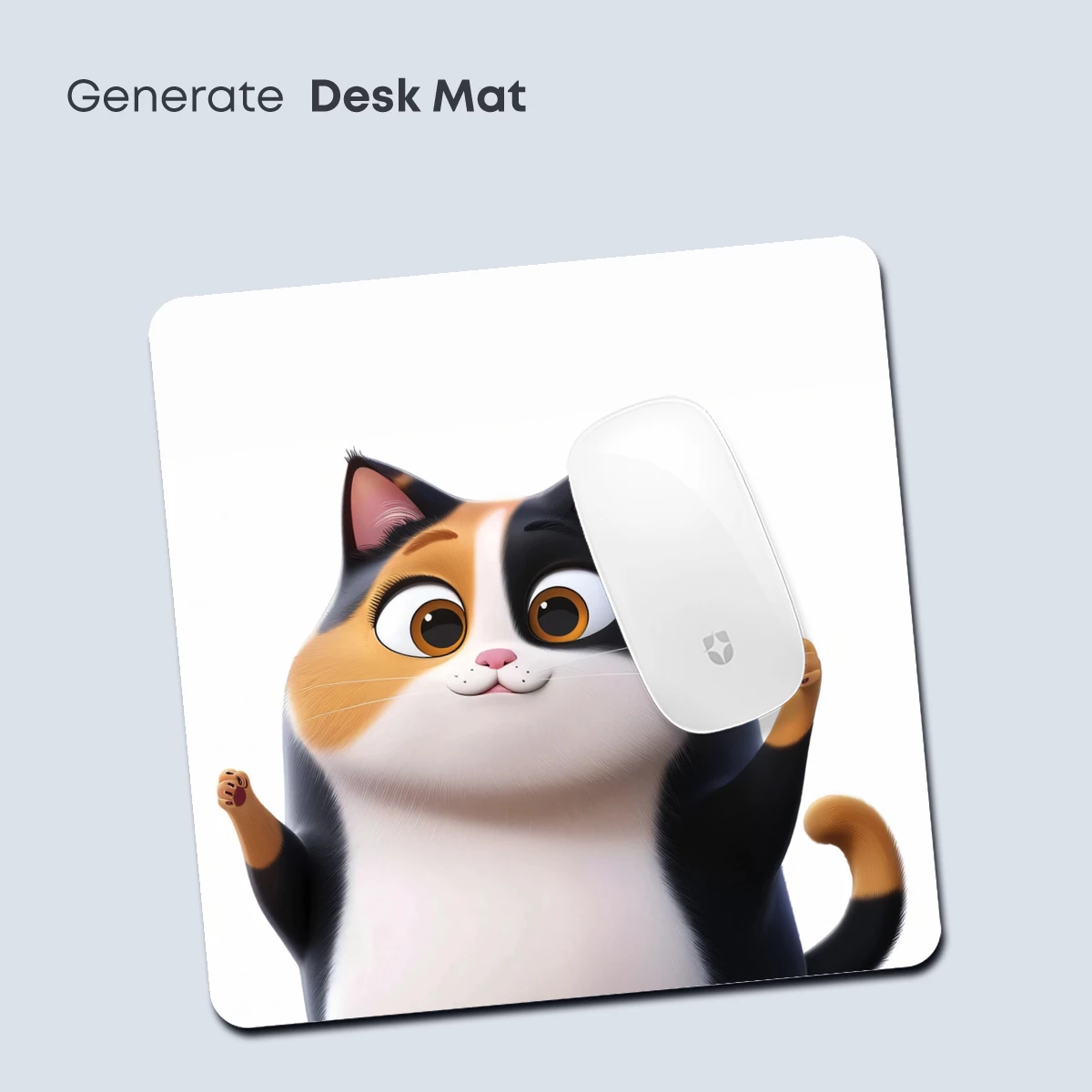 Chubby Cat Charm: Whimsical Cartoon Delight - Image 4