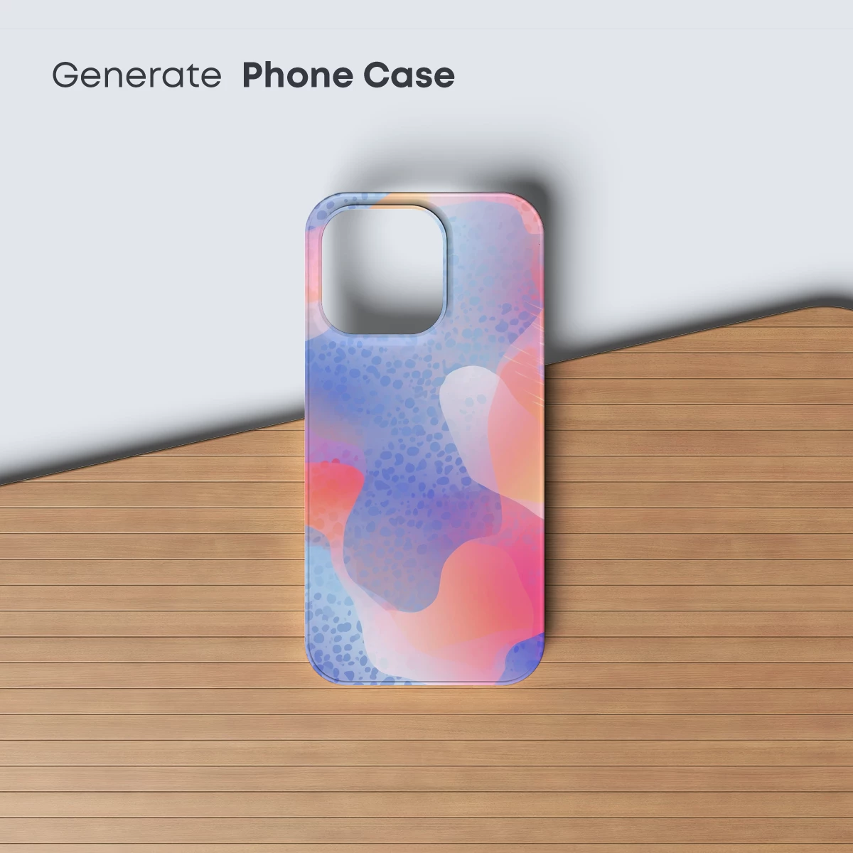 Abstract Fluid Fusion: Dotted Pastel Waves - Image 3