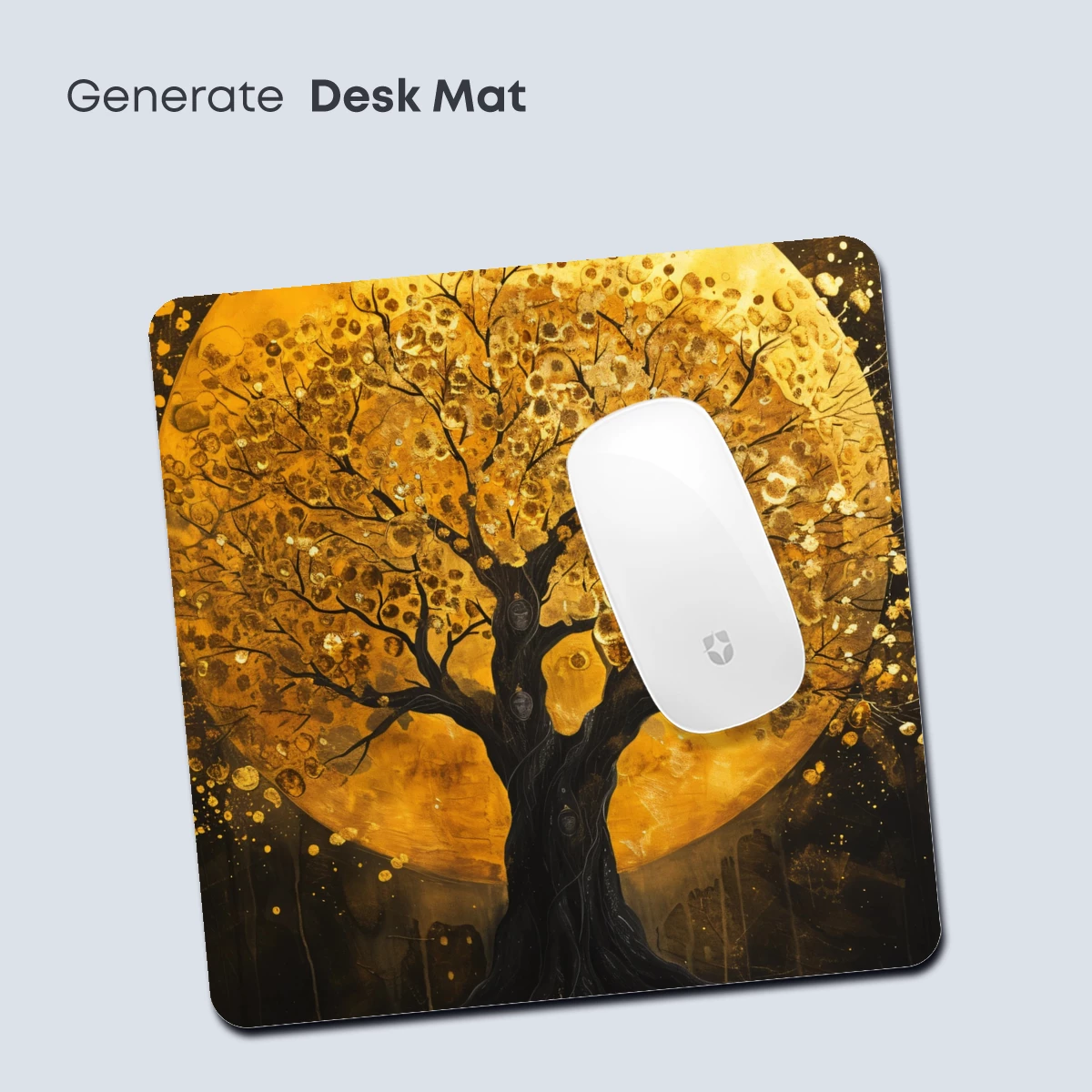 Eternal Tree of Gold: Mystical Moonlit Canopy - Image 4