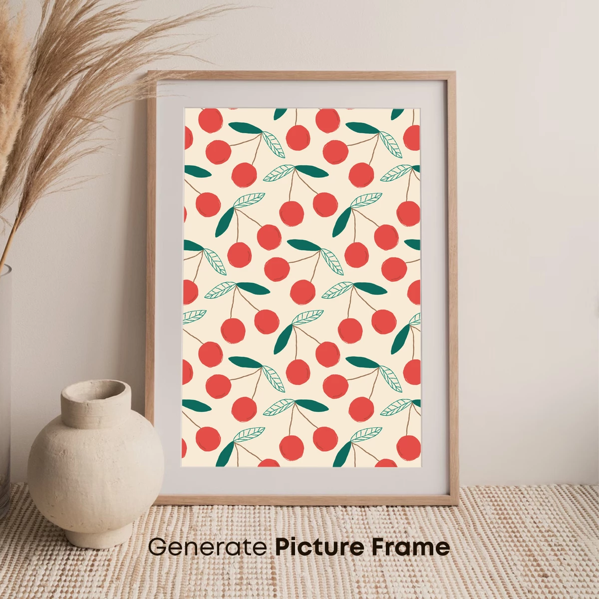 Cherry Bliss: Vibrant Harvest Artistry - Image 7
