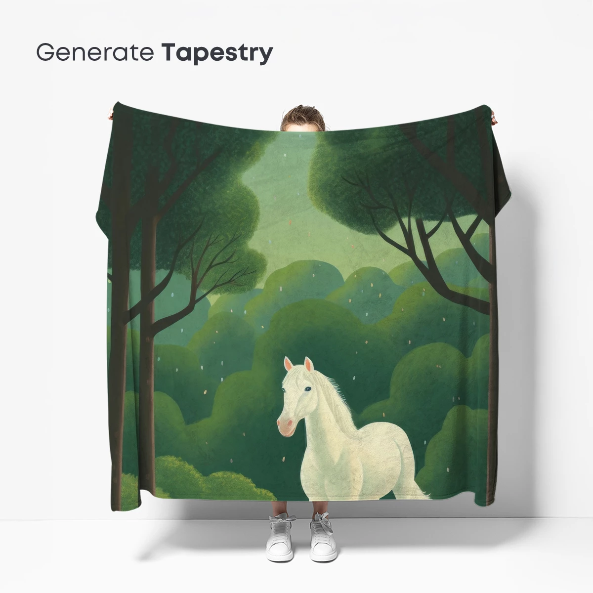 Enchanted Forest Horse: Whimsical Journey - Image 5