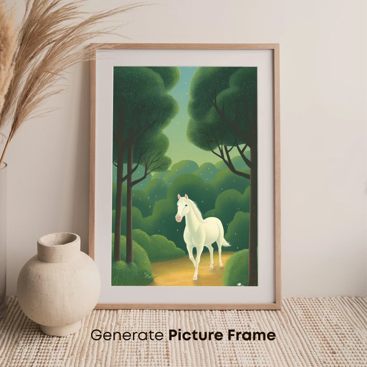 Enchanted Forest Horse: Whimsical Journey - Image 7