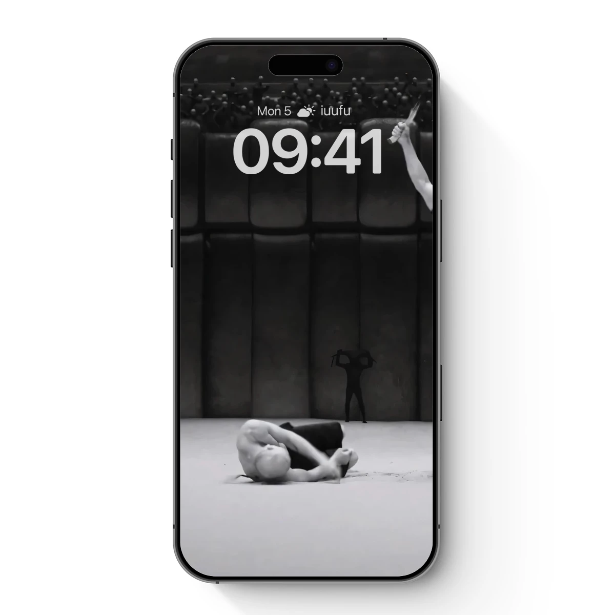 Dramatic Stage Confrontation: A Study in Black and White