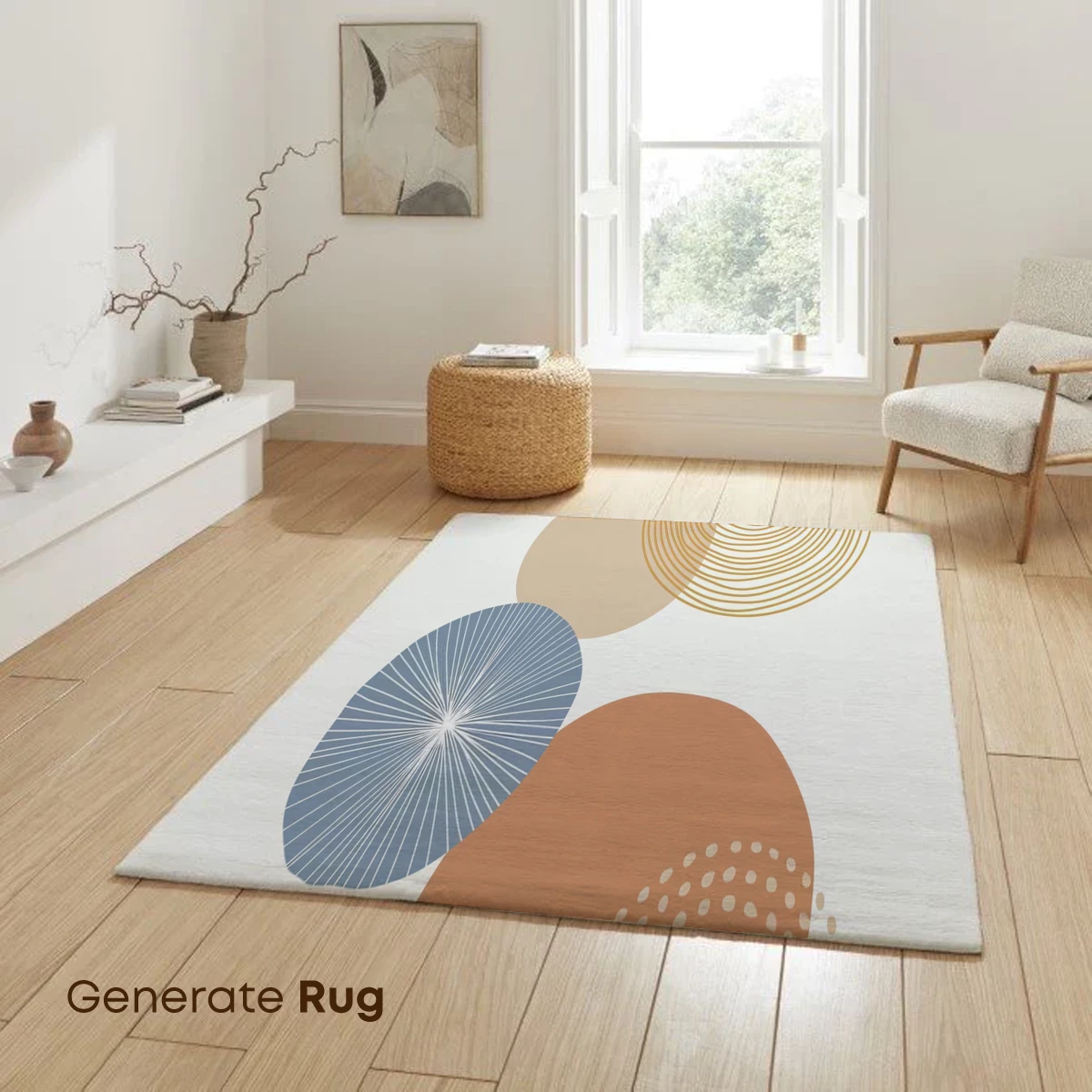 Geometric Harmony: Spirals and Dots in Pastel Tones - Image 6