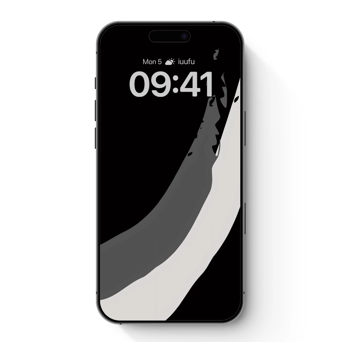 Abstract Shadow Dance: Monochrome Flow