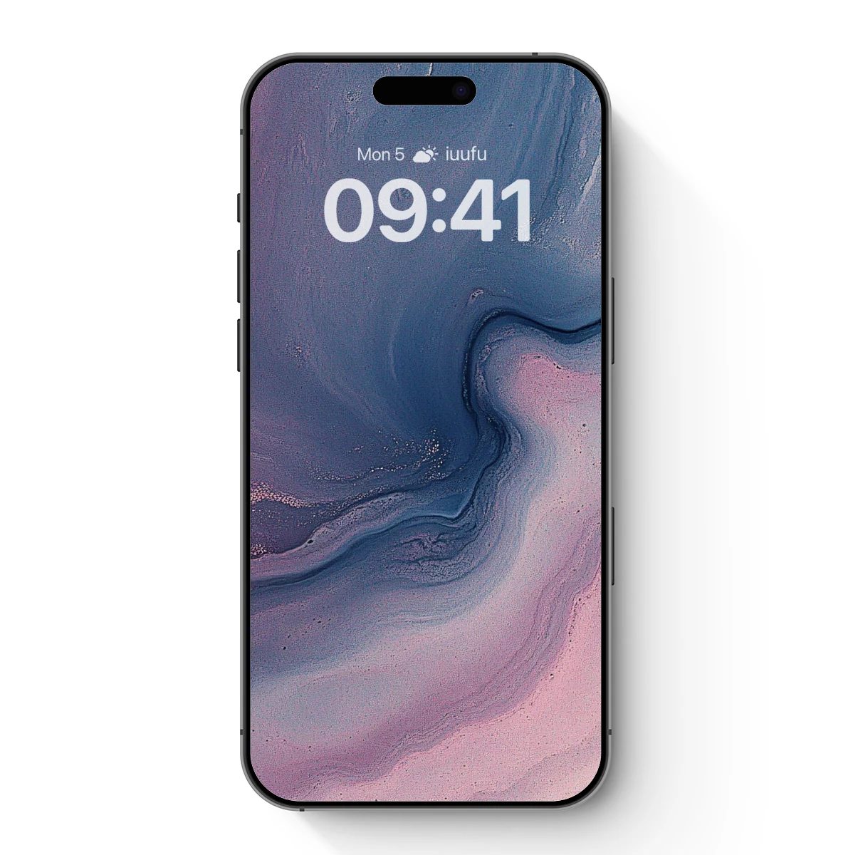 Ethereal Swirls: Pink and Blue Abstract Fusion