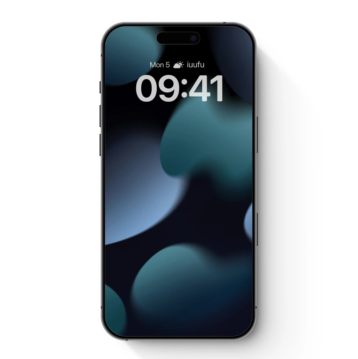 Ethereal Teal Blooms: Abstract Fluidity