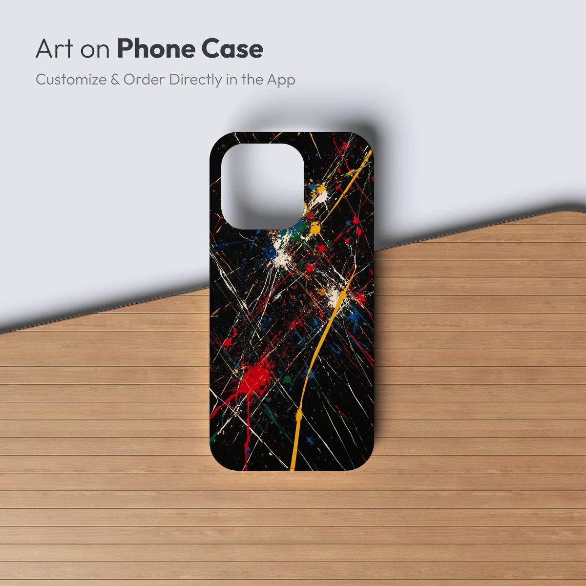 Abstract Chaos: Colorful Splatter Art - Image 3