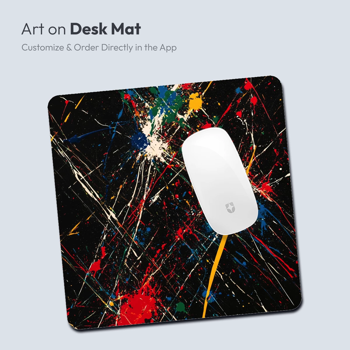 Abstract Chaos: Colorful Splatter Art - Image 4