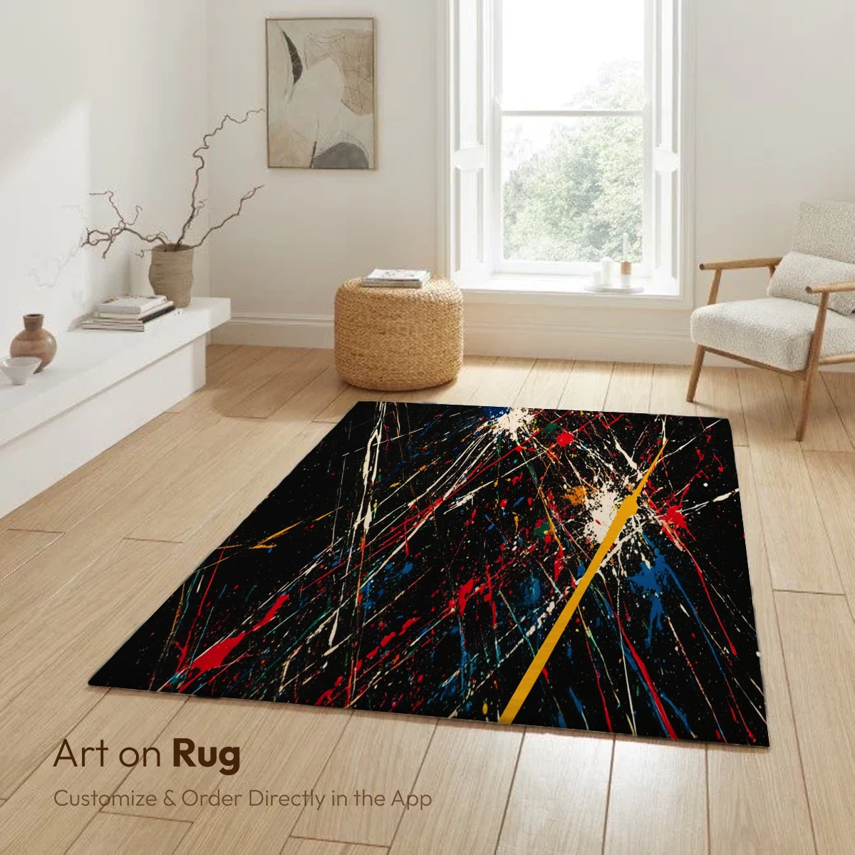 Abstract Chaos: Colorful Splatter Art - Image 6