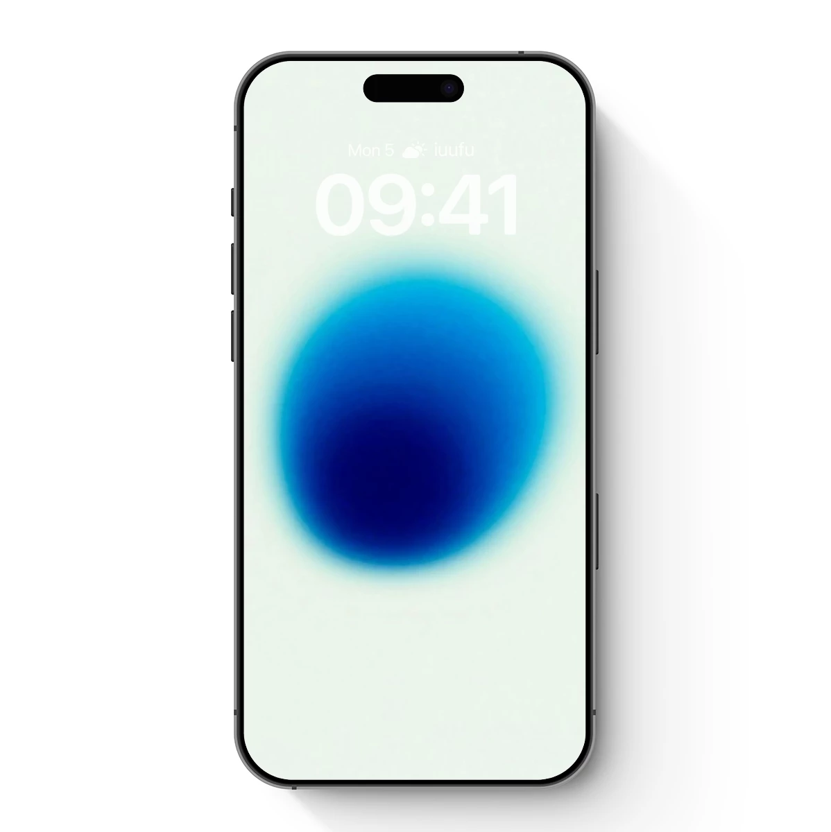 Blue Nebula Dream: Ethereal Gradient Sphere