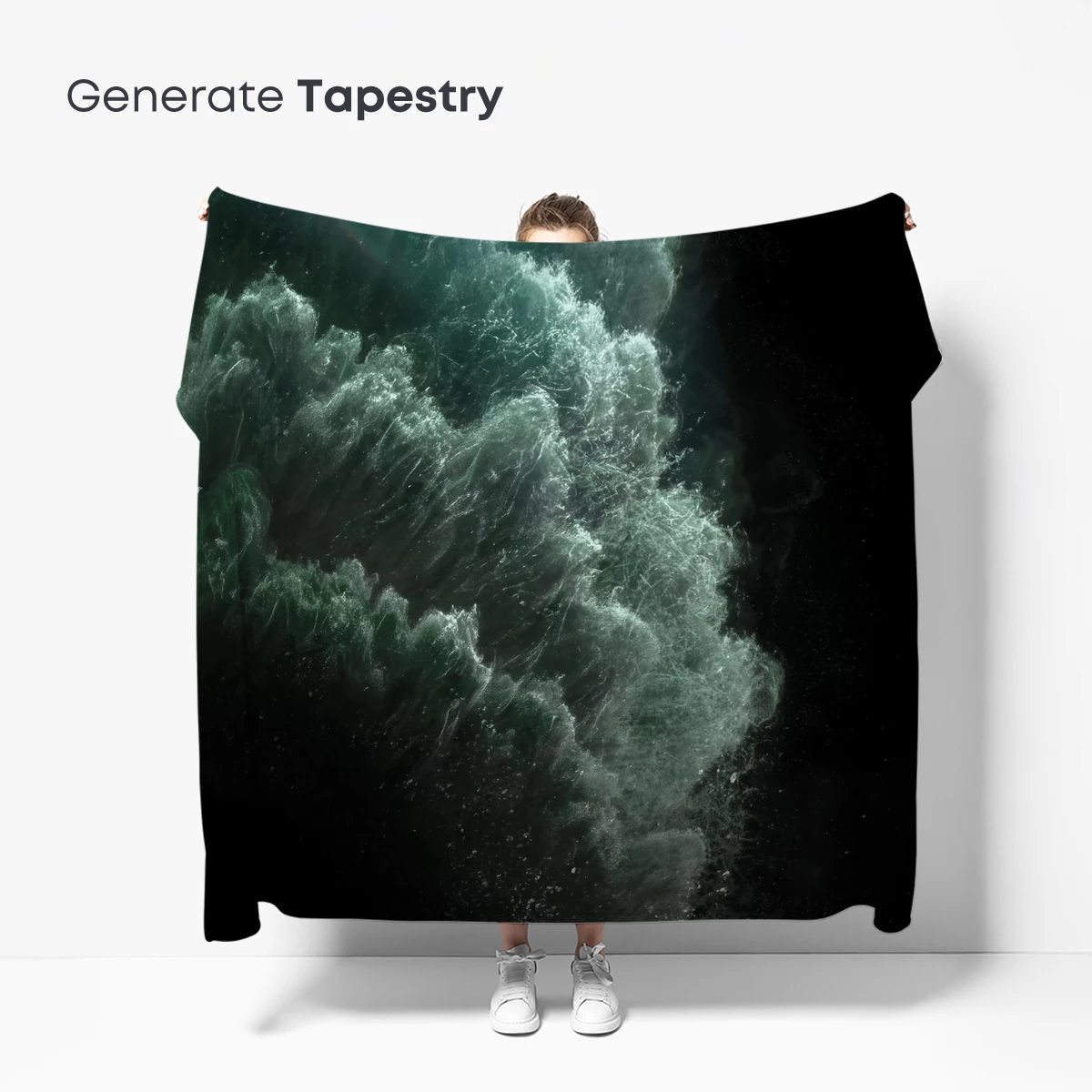 Ethereal Ocean Mist: A Digital Wave Symphony - Image 5