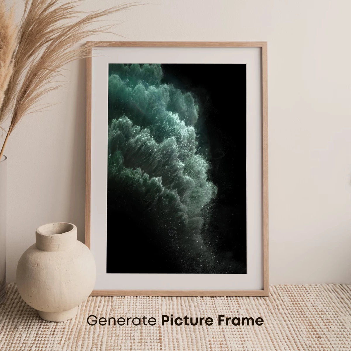 Ethereal Ocean Mist: A Digital Wave Symphony - Image 7