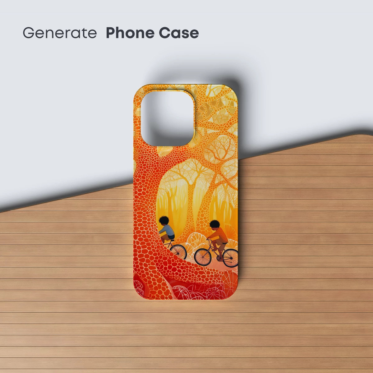 Cycling Through Sunlit Canopy - Image 3