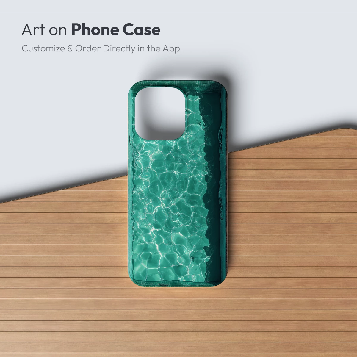 Calm Pool Reflections: A Ripple of Serenity - Image 3