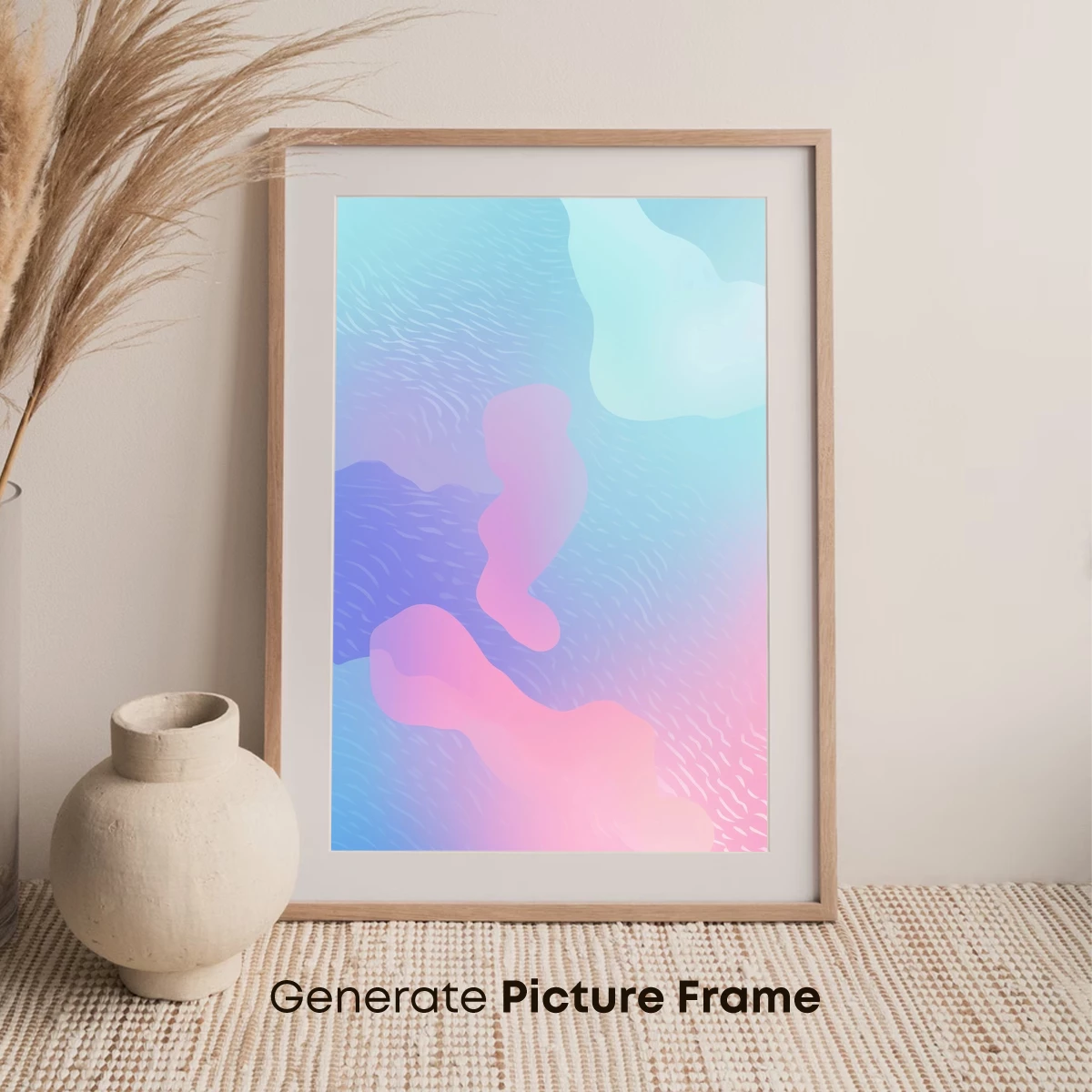 Fluid Dreamscape: Pastel Waves and Abstract Forms - Image 7