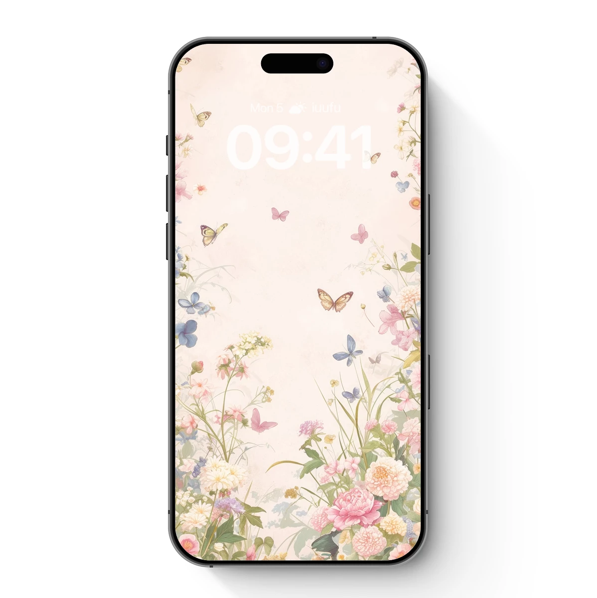 Butterfly Whispers in a Floral Symphony