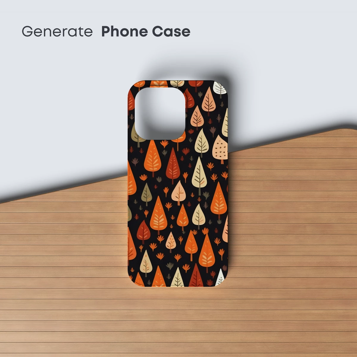 Autumn Forest Whispers: Colorful Trees in Harmony - Image 3