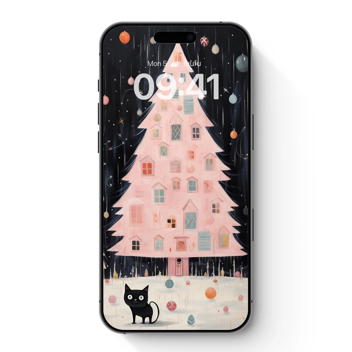 Festive Tree House: A Whimsical Winter Wonderland