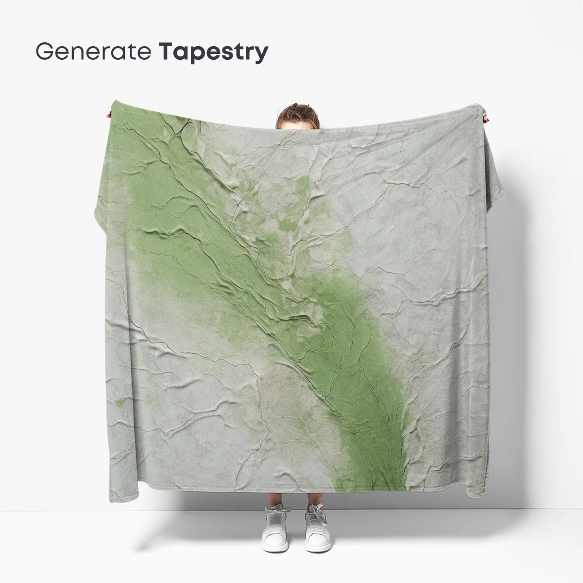 Cracked Earth Veins: Green Life's Pulse - Image 5