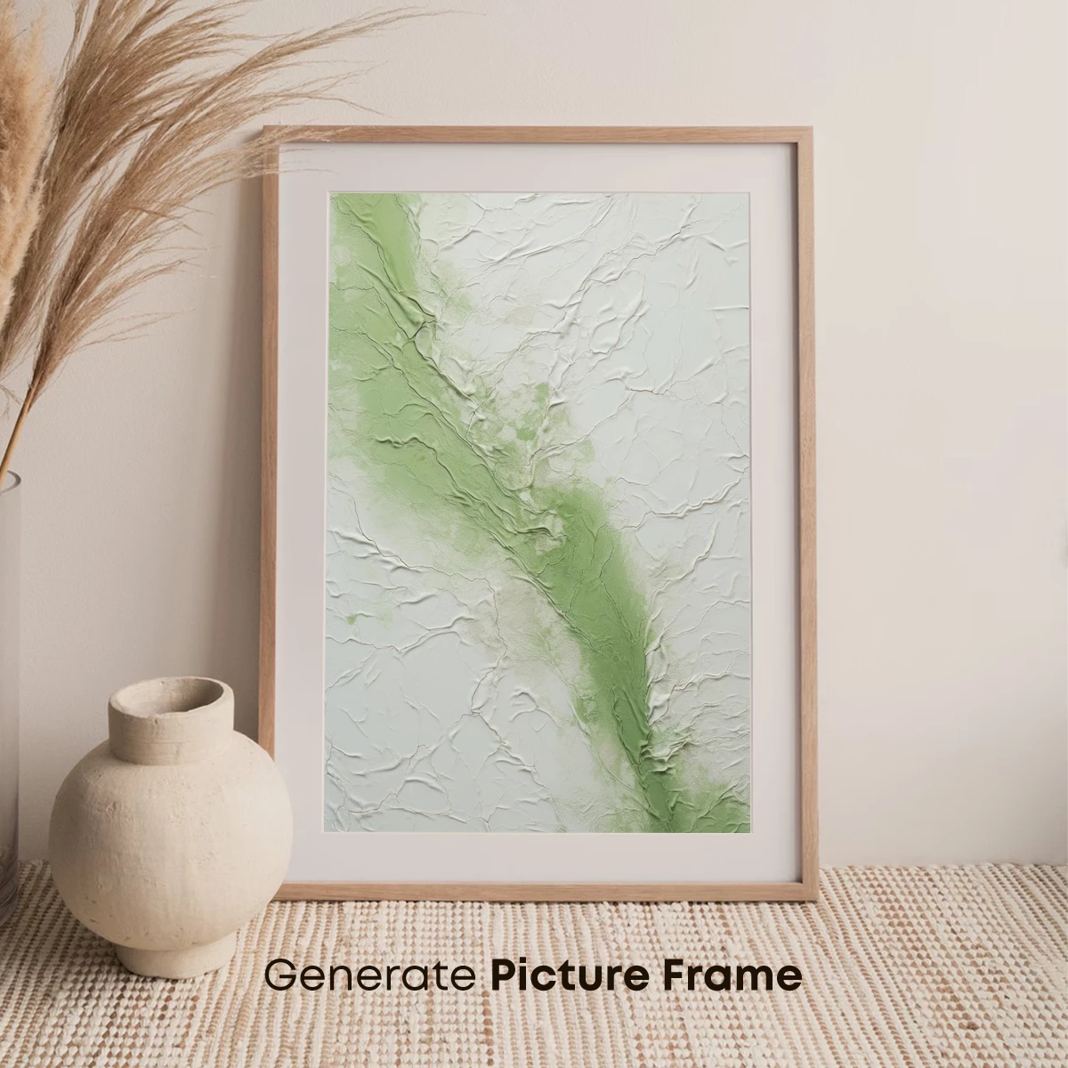 Cracked Earth Veins: Green Life's Pulse - Image 7