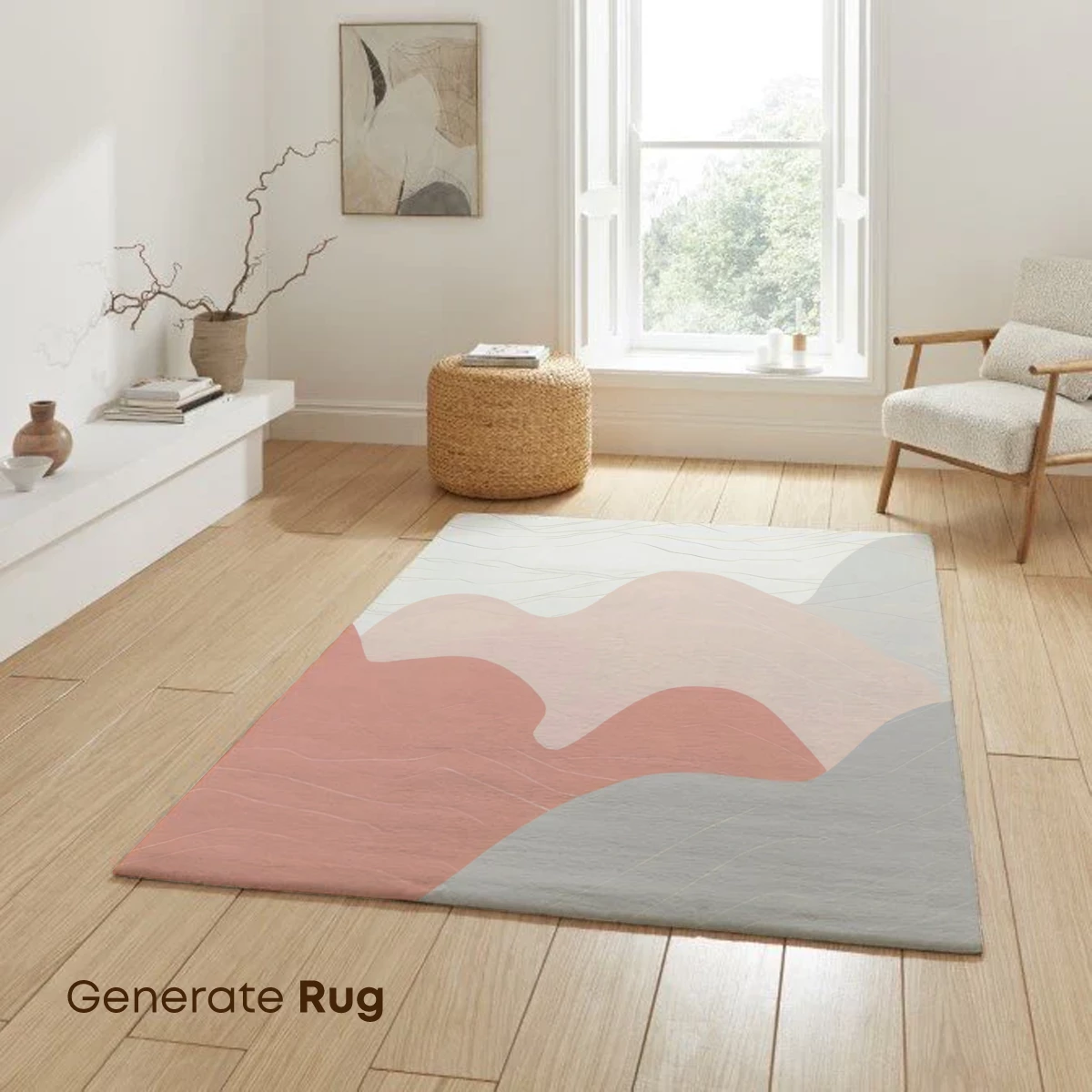 Abstract Horizon Layers: Soft Waves of Color - Image 6