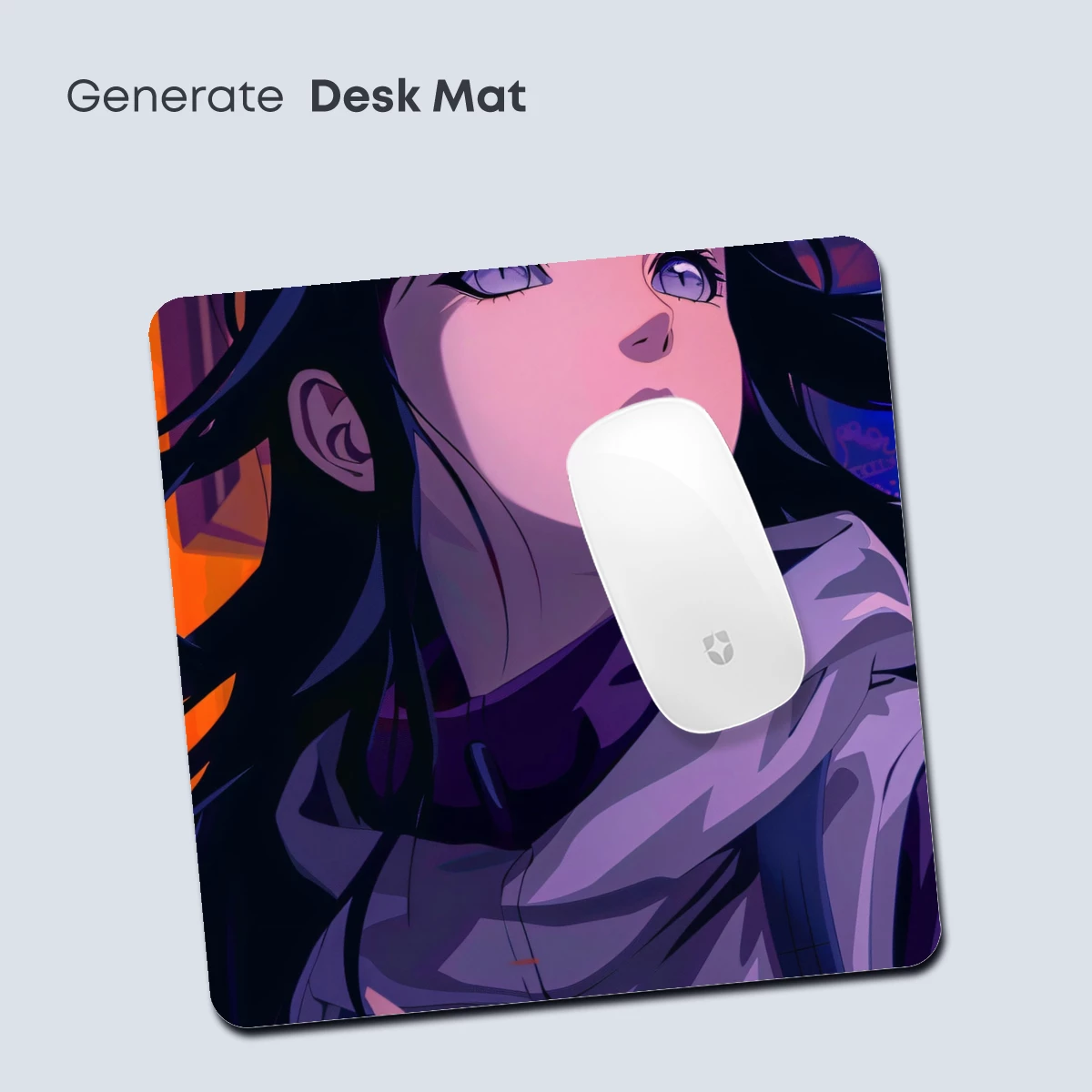 Urban Twilight: Anime Girl in Neon Shadows - Image 4