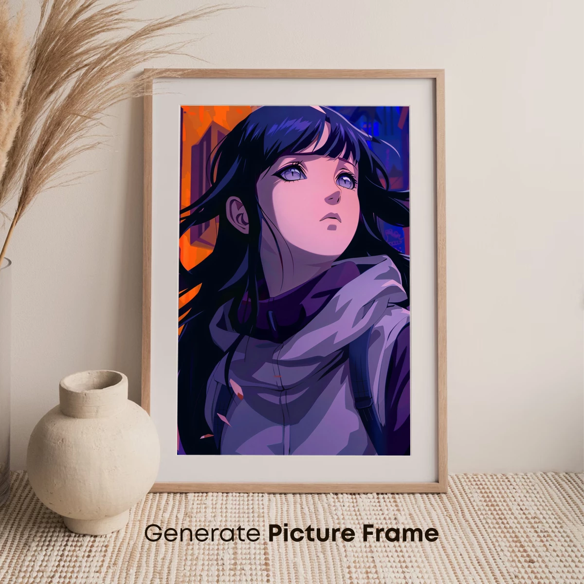 Urban Twilight: Anime Girl in Neon Shadows - Image 7