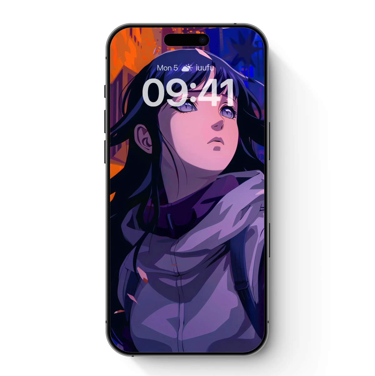 Urban Twilight: Anime Girl in Neon Shadows