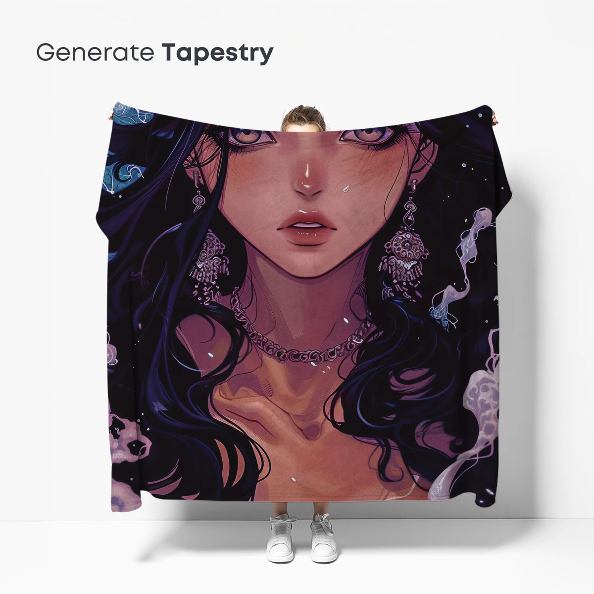 Enchanted Mermaid Tears: A Surreal Aquatic Portrait - Image 5